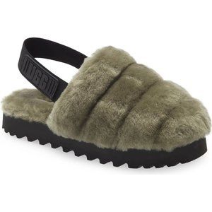 NEW UGG Genuine Shearling Slingback Slipper